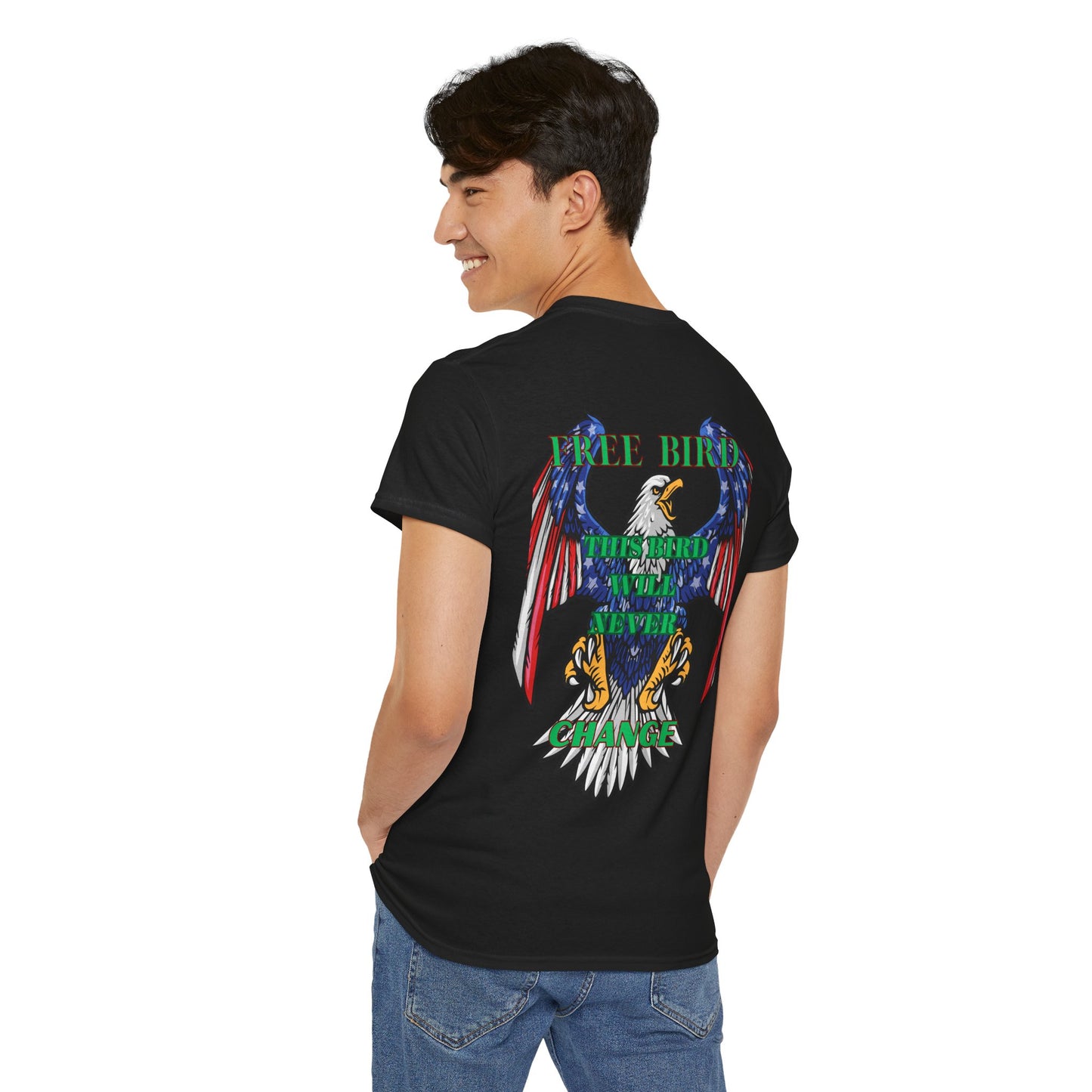 Free Bird Unisex Tee - Eagle Design