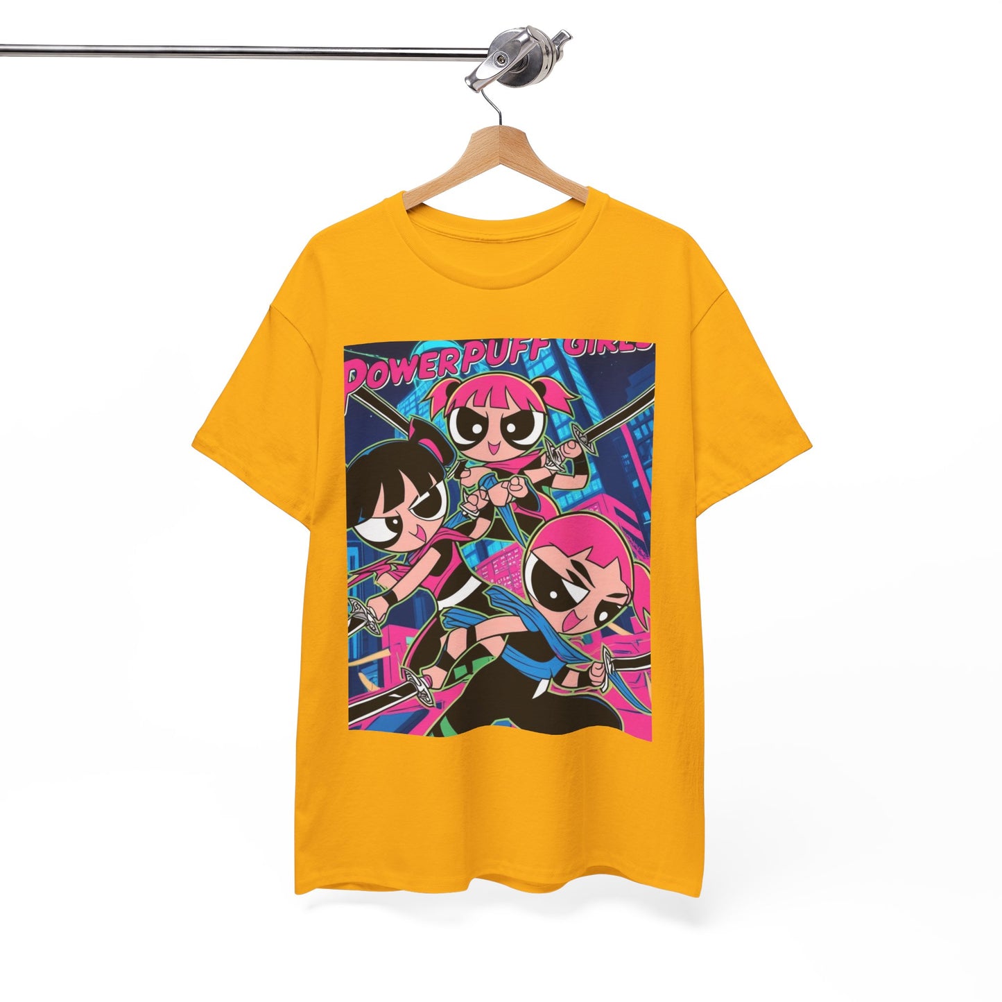 Powerpuff Girls T-Shirt - Colorful Graphic Tee for Fans
